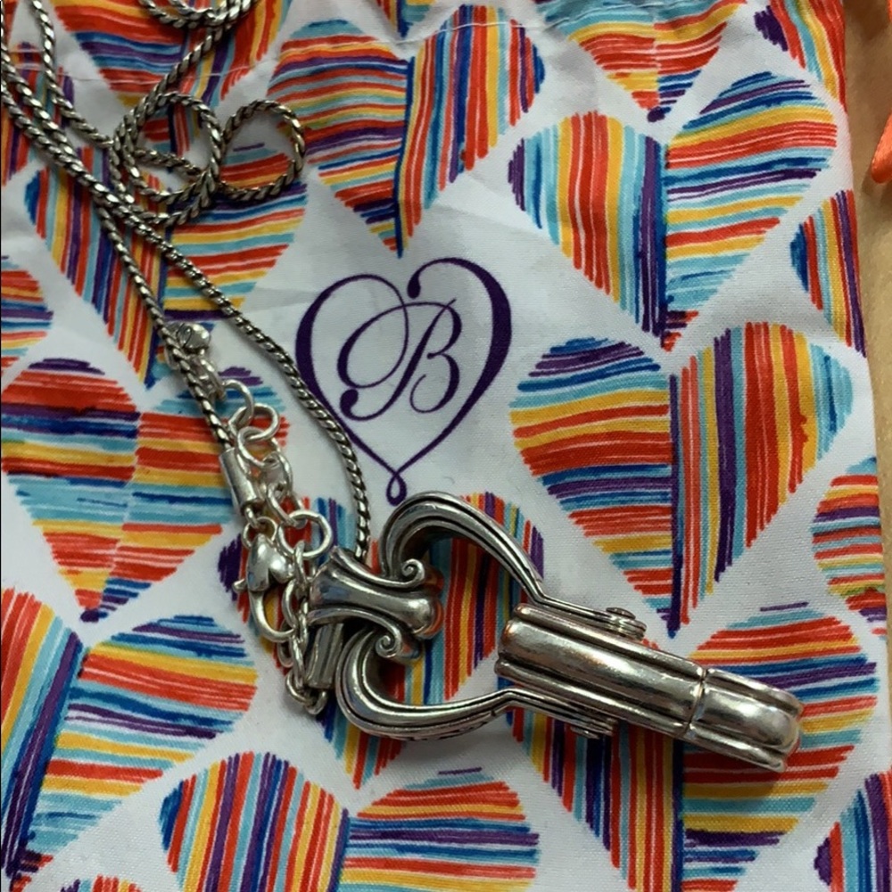 Brighton badge clip